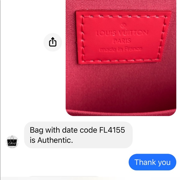 COPY - LV alma BB red vernis rayunes - Picture 14 of 16